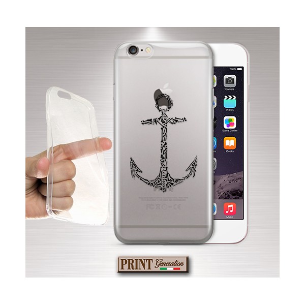 Cover - 'ANCHOR bones' ancora ossa horror TRASPARENTE NOKIA