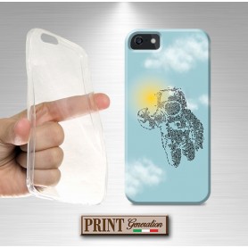 Cover - 'ASTRONAUT birds' astronauta cielo sole colori uccelli NOKIA