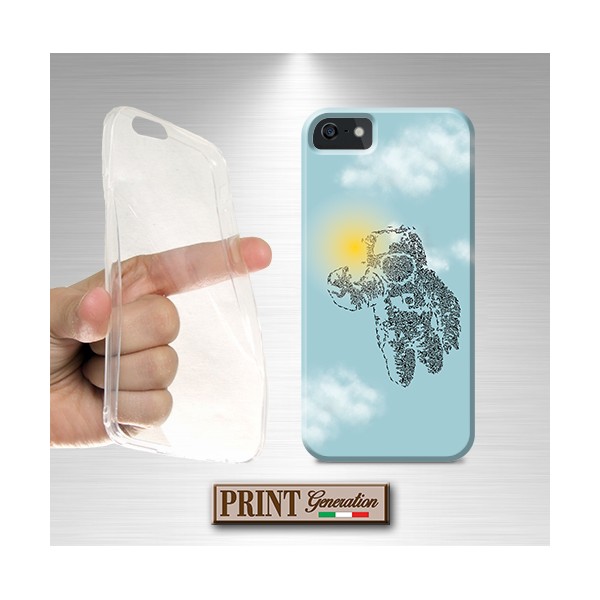 Cover - 'ASTRONAUT birds' astronauta cielo sole colori uccelli NOKIA