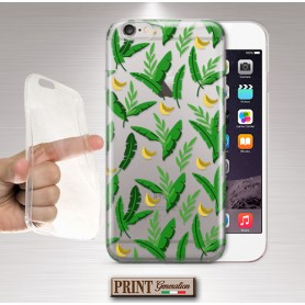 Cover - 'BANANA foglie' frutta TRASPARENTE carino tropicale NOKIA