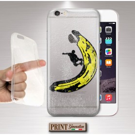 Cover - 'BANANA SKATE' TRASPARENTE sport poster style graffiti urbano NOKIA