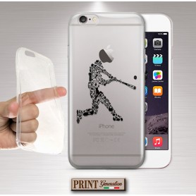 Cover - 'BASEBALL elements TRASPARENTE' sports bat elementi NOKIA