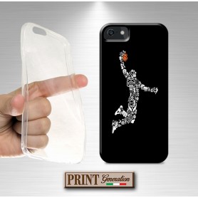 Cover - 'BASKETBALL elements solid' basket ball sports passione elementi nera NOKIA