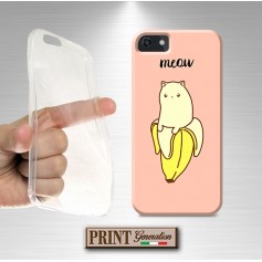 Cover - 'catnana solid' banana frutta carino gatto NOKIA