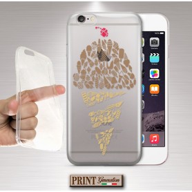 Cover - 'CHOCOLATE ICE CREAM elements trasp' gelato dolci cioccolato carino trasparente NOKIA