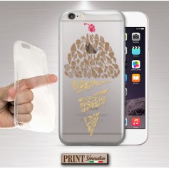 Cover - 'CHOCOLATE ICE CREAM elements trasp' gelato dolci cioccolato carino trasparente NOKIA