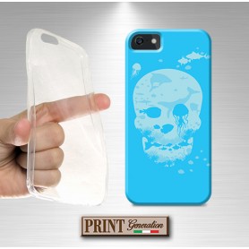 Cover - 'DEAD SEA' oceano azurro teschio pesci mare pirati dark NOKIA