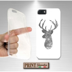 Cover - 'DEER print SOLID' cervo animali minimalista elegante NOKIA
