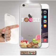 Cover - 'DOLCI foodie' dolci ciambelle GELATO macaroons carino trasparente NOKIA