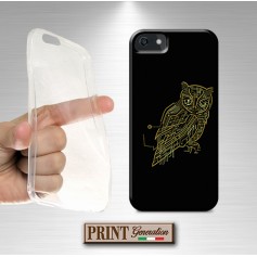 Cover - 'electric owl' elettrico gufo circuiti conessioni geek nerd NOKIA
