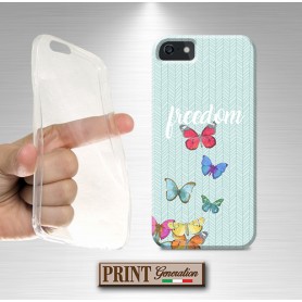 Cover - 'FARFALLE freedom' farfalle libertà carino donna delicato colorito NOKIA