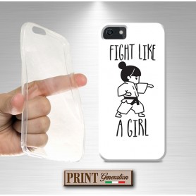 Cover - 'FIGHT LIKE A GIRL' karate frasi carino ragazza sports NOKIA