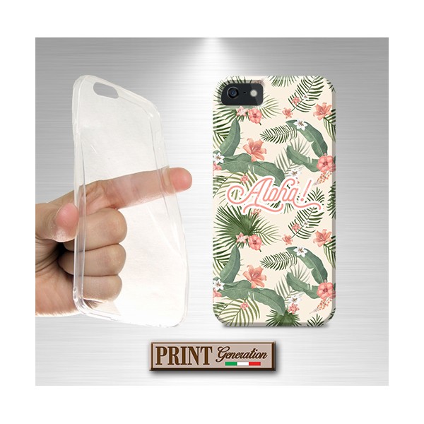 Cover - 'fiori e foglie tropicali ALOHA' hawaii tropico natura vacanze spiaggia estate IPHONE