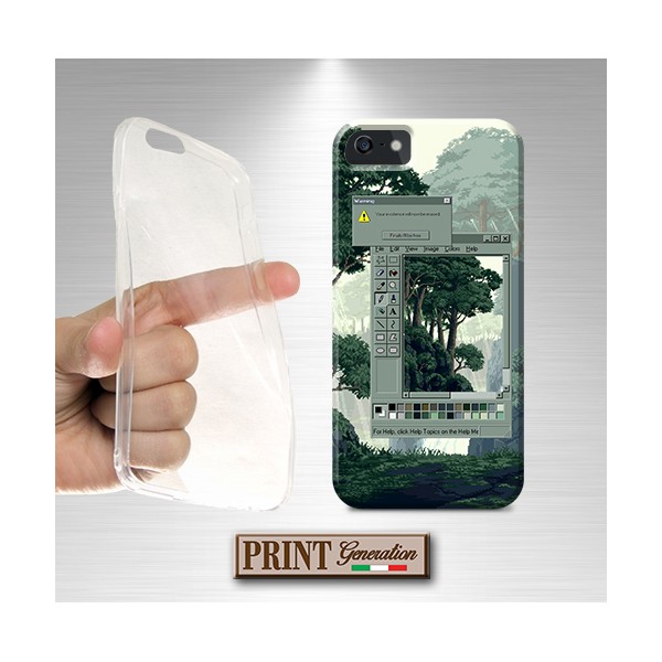 Cover -'LOST WOODS PIXEL' BOSCO NATURA PIANTE 8 BIT CARINO PAESAGGIO vaporwave tumblr aesthetic IPHONE