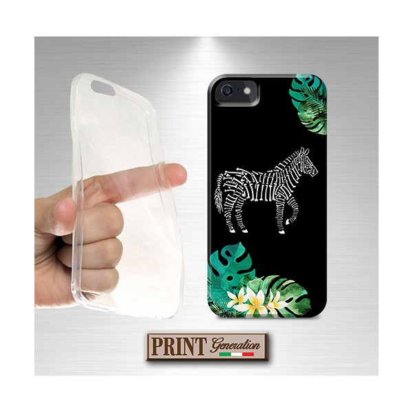 Cover - 'zebra bones' scheletro animali selvatici nero foglie horror ossa NOKIA