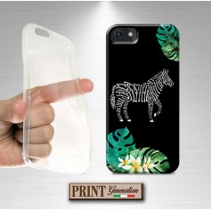 Cover - 'zebra bones' scheletro animali selvatici nero foglie horror ossa NOKIA