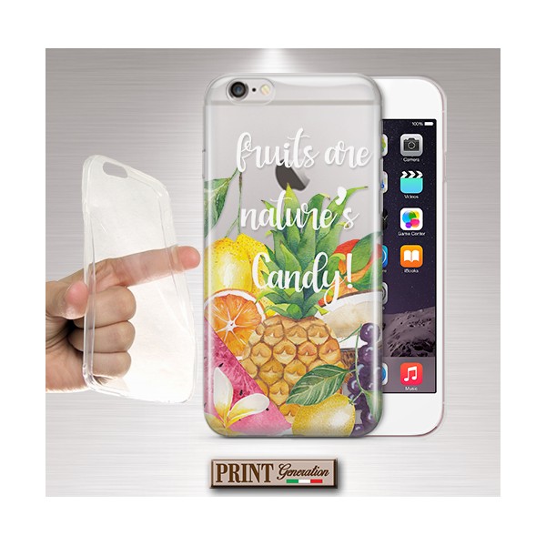 Cover - 'NATURES CANDY' frutta natura carino trasparente ananas tropicale NOKIA