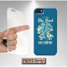 Cover - 'ts blue beach' EFFETTO POSTER SPIAGGIA SPORT SURF HUAWEI