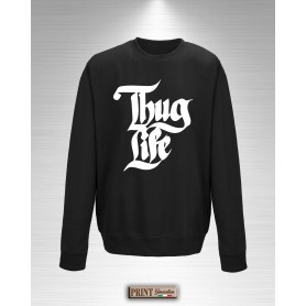 Felpa - THUG LIFE - Idea regalo - Gangstar