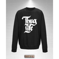 Felpa - THUG LIFE - Idea regalo - Gangstar