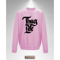 Felpa - THUG LIFE - Idea regalo - Gangstar