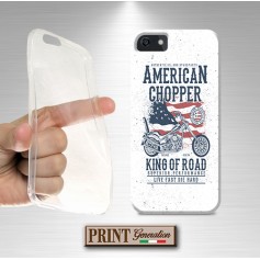 Cover - 'ts american chopper' MOTOCICLETTA BANDIERA AMERICANA CHOPPER EFFETTO POSTER VINTAGE NOKIA