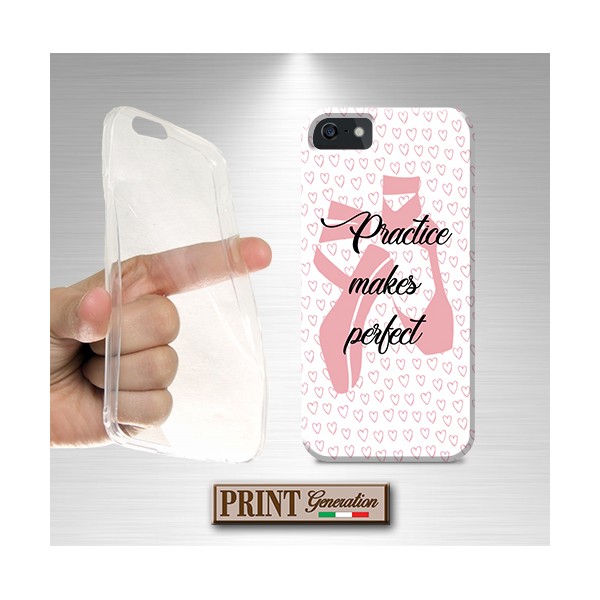 Cover - 'PRACTICE MAKES PERFECT' ballerina ballet danza frasi carino IPHONE