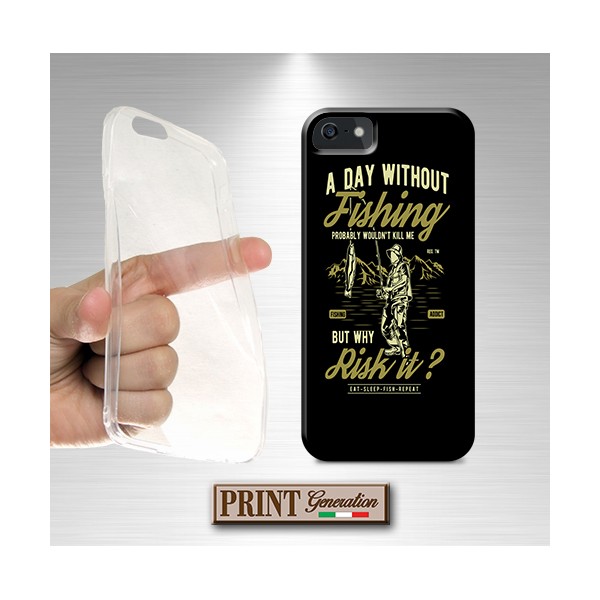 Cover - 'ts fishing' SPORT PESCA PESCI EFFETTO POSTER NERO NOKIA