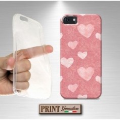 Cover stickers cuori rosa Oppo