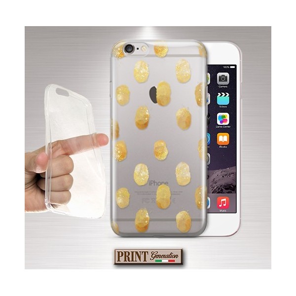 Cover trasparente impronte oro Oppo