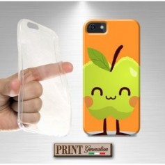 Cover - 'GREEN APPLE SOLID' mela verde colori frutta carino Oppo