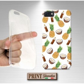 Cover - 'PINA COLADA pattern' ananas tropicale cocco carino frutta drink alcool VIVO