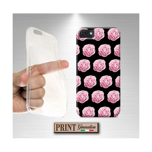 Cover - 'FLW pattern' rose elegante donna fiori nero carino chic VIVO