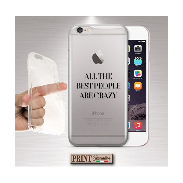 Cover - 'ALL THE BEST PEOPLE' trasparente FRASE cappellaio matto VIVO