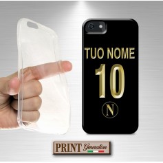 Cover - Tifoso città NAPOLI PERSONALIZZATO NOME NUMERO silicone morbido Huawei