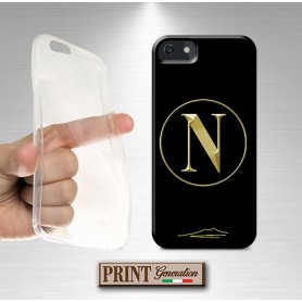 Cover - Tifoso città NAPOLI GOLD silicone morbido iPhone