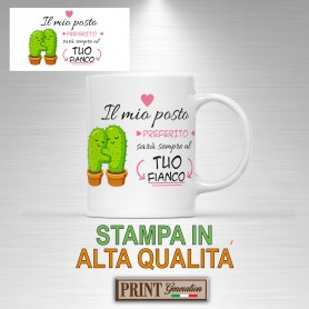 Tazza stampa alta qualità san valentino fidanzato sposa amore love coppia cuore