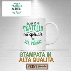 Tazza stampa alta qualità fratello speciale famiglia regalo sorpresa festa