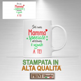 Tazza stampa alta qualità mamma speciale famiglia regalo sorpresa festa