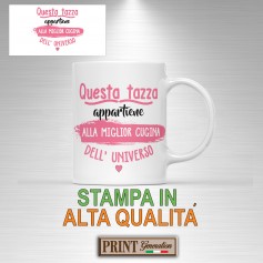 Tazza stampa alta qualità migliore cugina dell' universo famiglia regalo sorpresa