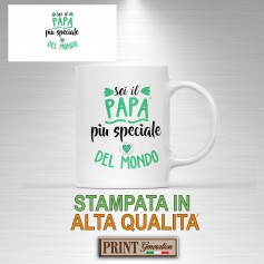 Tazza stampa alta qualità papà speciale famiglia regalo sorpresa festa