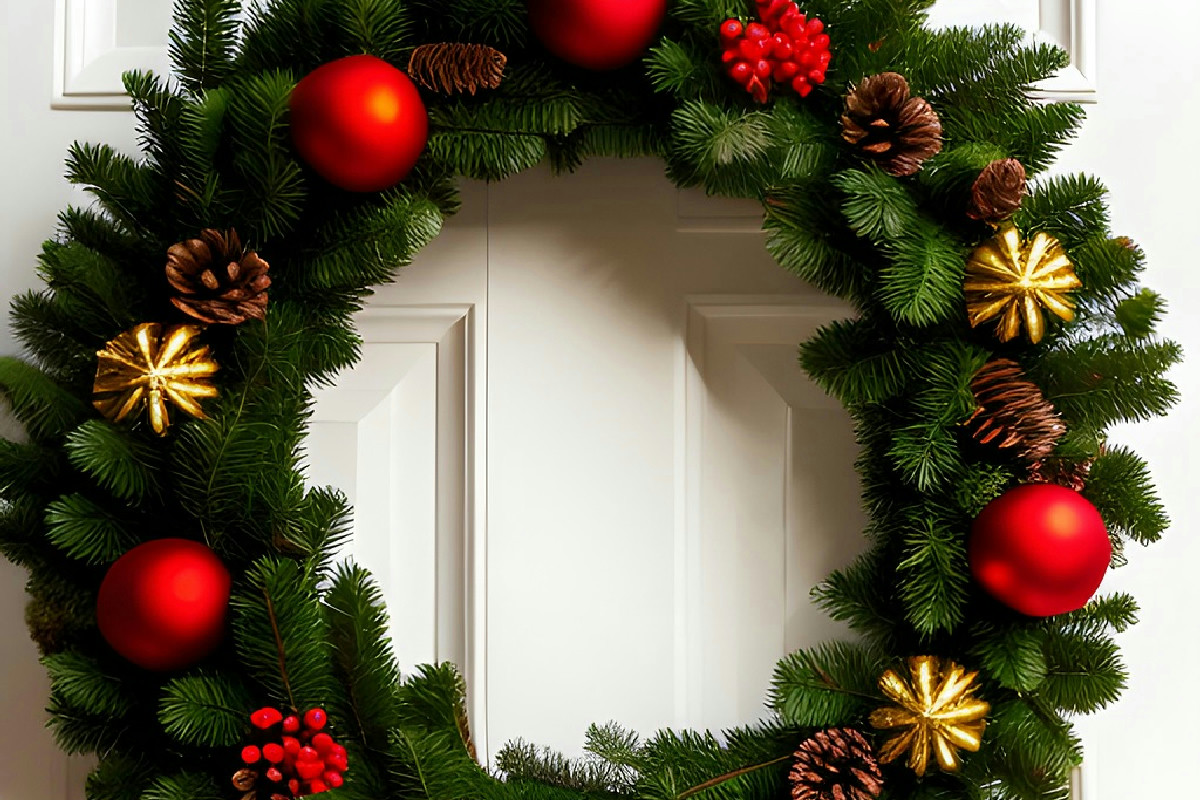 Il segreto delle ghirlande di Natale: perché tutti le vogliono sulla porta quest’anno? Scoprilo qui